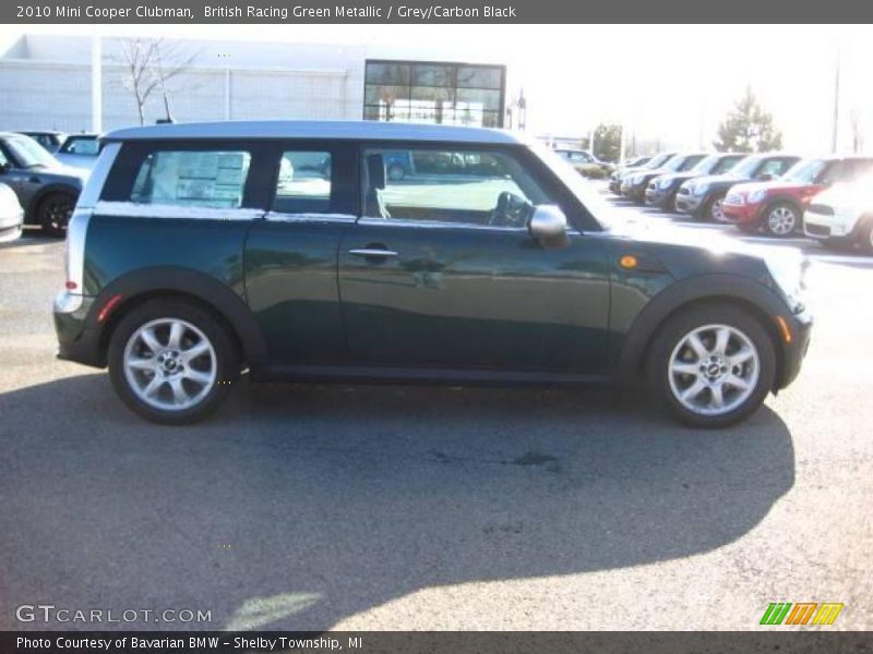 British Racing Green Metallic / Grey/Carbon Black 2010 Mini Cooper Clubman