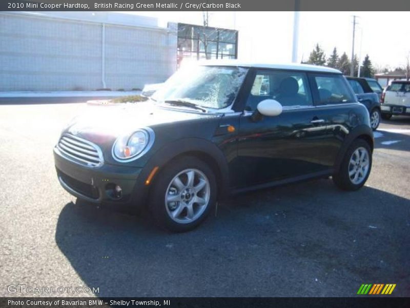 British Racing Green Metallic / Grey/Carbon Black 2010 Mini Cooper Hardtop