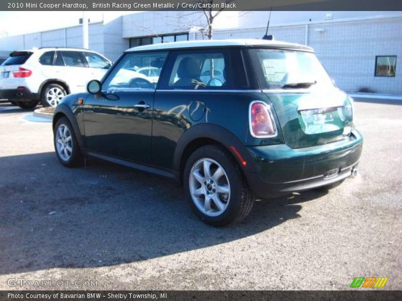 British Racing Green Metallic / Grey/Carbon Black 2010 Mini Cooper Hardtop