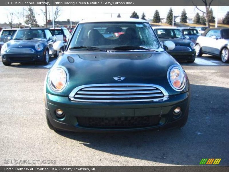 British Racing Green Metallic / Grey/Carbon Black 2010 Mini Cooper Hardtop