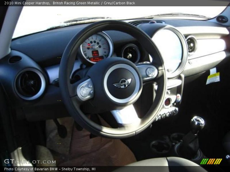 British Racing Green Metallic / Grey/Carbon Black 2010 Mini Cooper Hardtop