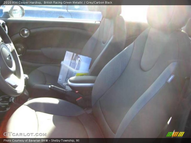 British Racing Green Metallic / Grey/Carbon Black 2010 Mini Cooper Hardtop