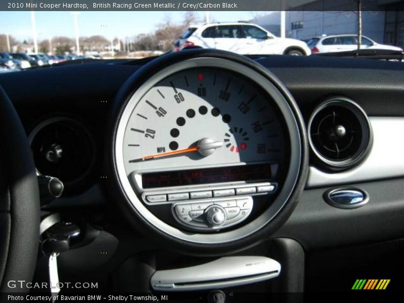 British Racing Green Metallic / Grey/Carbon Black 2010 Mini Cooper Hardtop