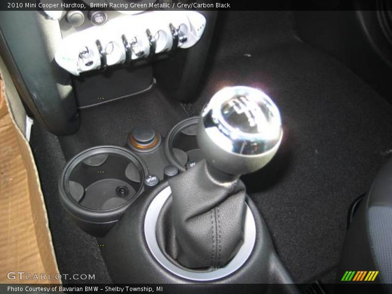 British Racing Green Metallic / Grey/Carbon Black 2010 Mini Cooper Hardtop