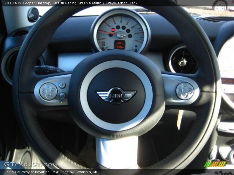 British Racing Green Metallic / Grey/Carbon Black 2010 Mini Cooper Hardtop
