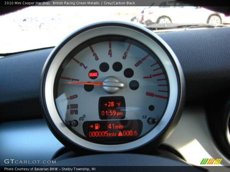 British Racing Green Metallic / Grey/Carbon Black 2010 Mini Cooper Hardtop