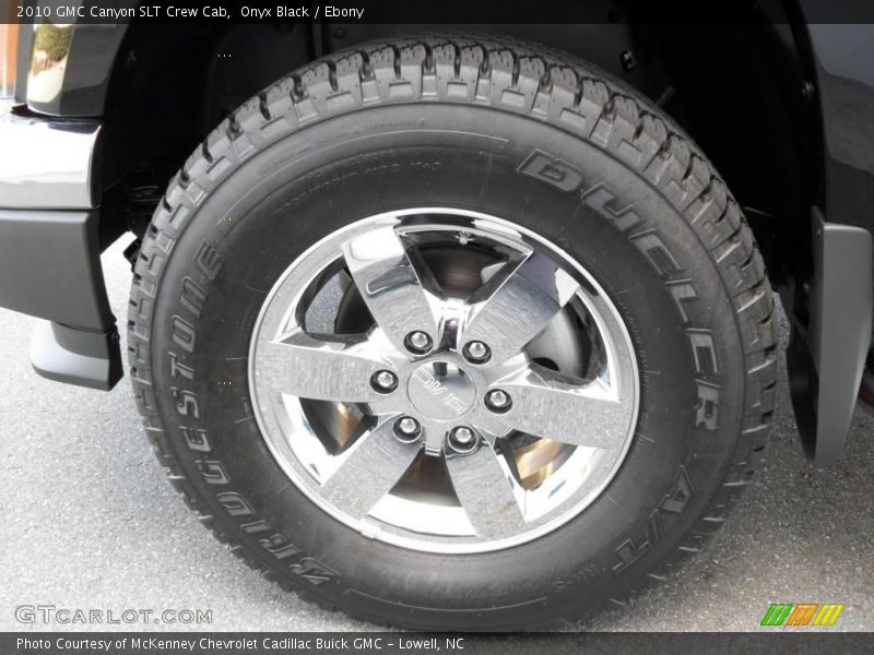 Onyx Black / Ebony 2010 GMC Canyon SLT Crew Cab