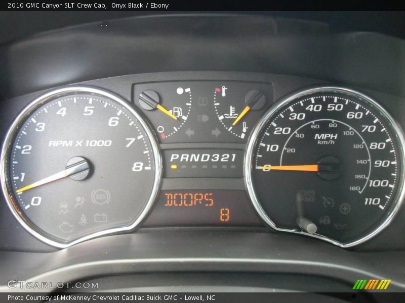 Onyx Black / Ebony 2010 GMC Canyon SLT Crew Cab
