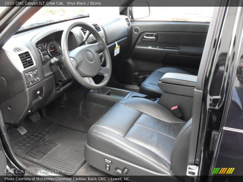 Onyx Black / Ebony 2010 GMC Canyon SLT Crew Cab