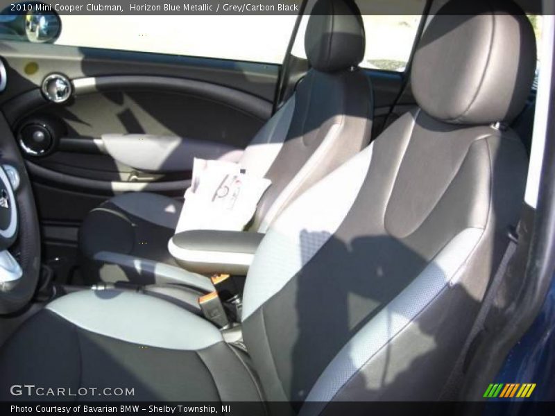 Horizon Blue Metallic / Grey/Carbon Black 2010 Mini Cooper Clubman