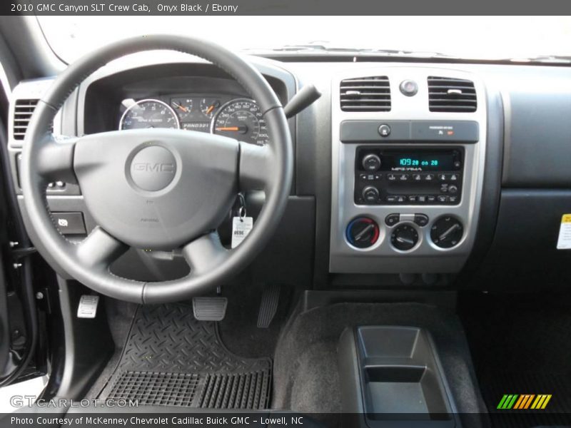 Onyx Black / Ebony 2010 GMC Canyon SLT Crew Cab