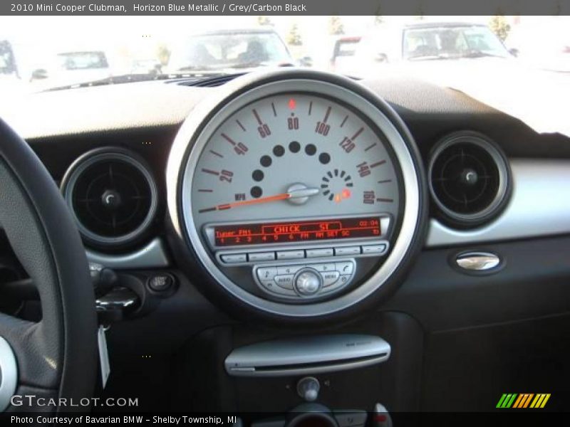 Horizon Blue Metallic / Grey/Carbon Black 2010 Mini Cooper Clubman