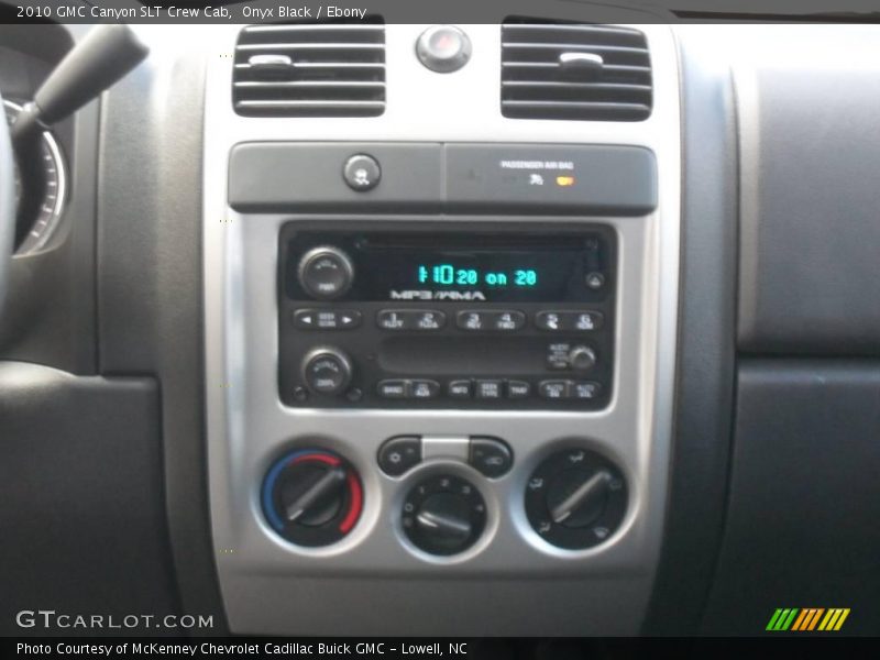 Onyx Black / Ebony 2010 GMC Canyon SLT Crew Cab