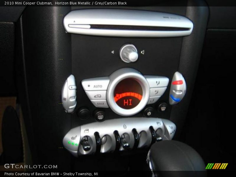 Horizon Blue Metallic / Grey/Carbon Black 2010 Mini Cooper Clubman