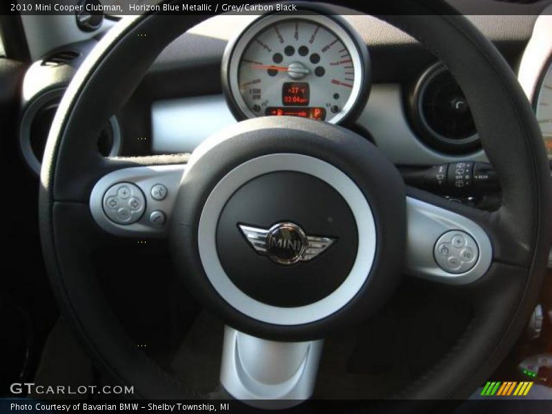 Horizon Blue Metallic / Grey/Carbon Black 2010 Mini Cooper Clubman