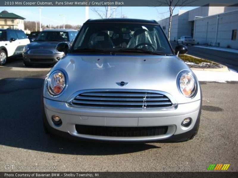 Pure Silver Metallic / Grey/Carbon Black 2010 Mini Cooper Clubman