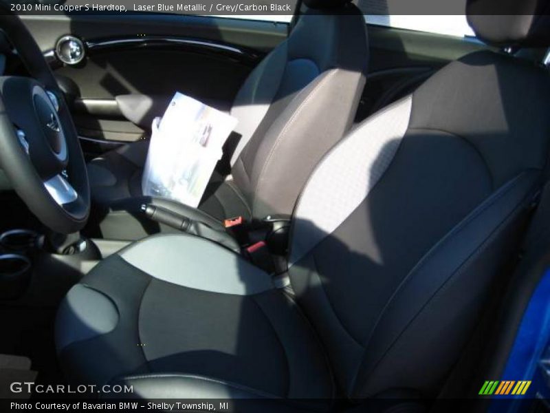 Laser Blue Metallic / Grey/Carbon Black 2010 Mini Cooper S Hardtop