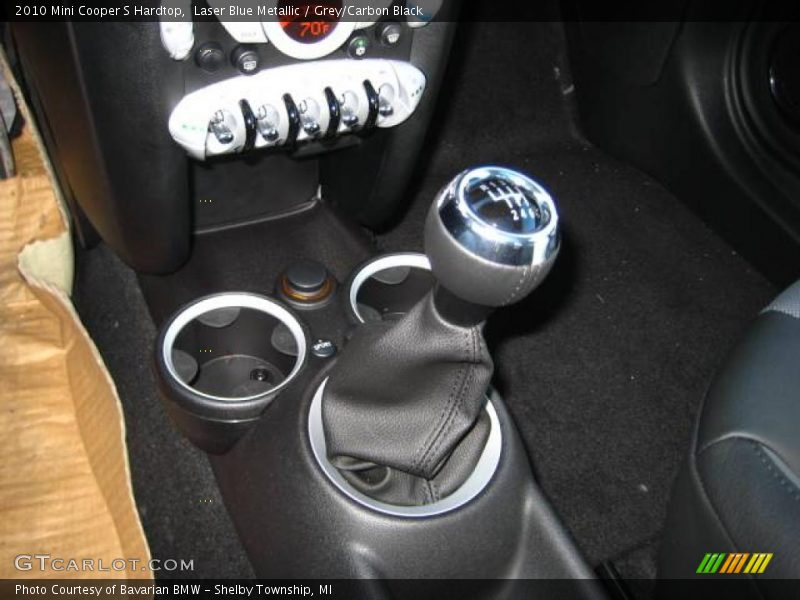 Laser Blue Metallic / Grey/Carbon Black 2010 Mini Cooper S Hardtop