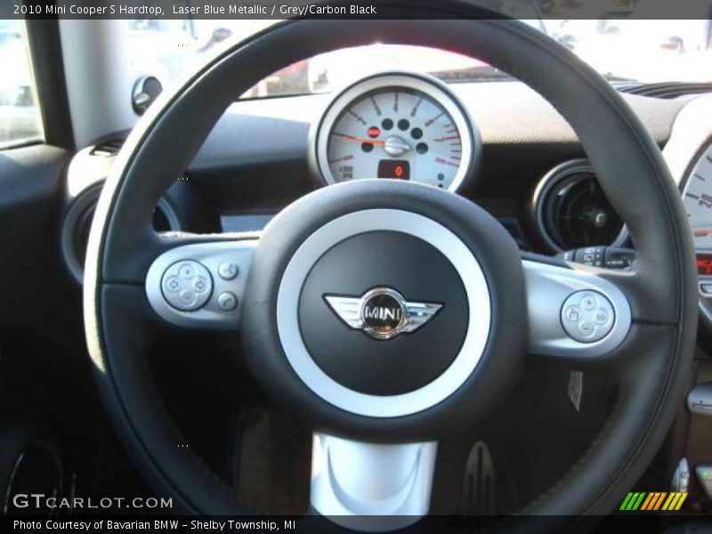 Laser Blue Metallic / Grey/Carbon Black 2010 Mini Cooper S Hardtop