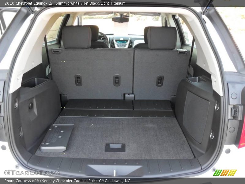 Summit White / Jet Black/Light Titanium 2010 Chevrolet Equinox LS