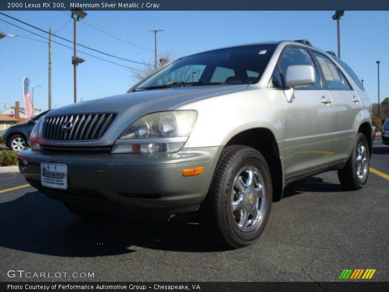 Millennium Silver Metallic / Gray 2000 Lexus RX 300