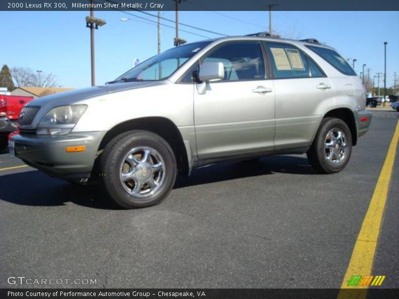 Millennium Silver Metallic / Gray 2000 Lexus RX 300