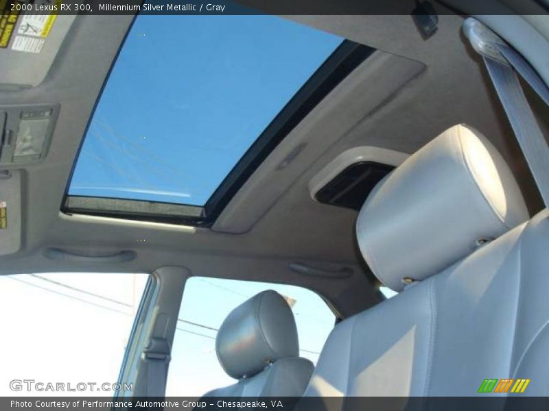 Millennium Silver Metallic / Gray 2000 Lexus RX 300