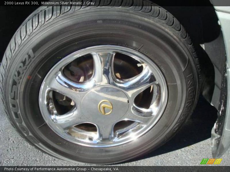 Millennium Silver Metallic / Gray 2000 Lexus RX 300