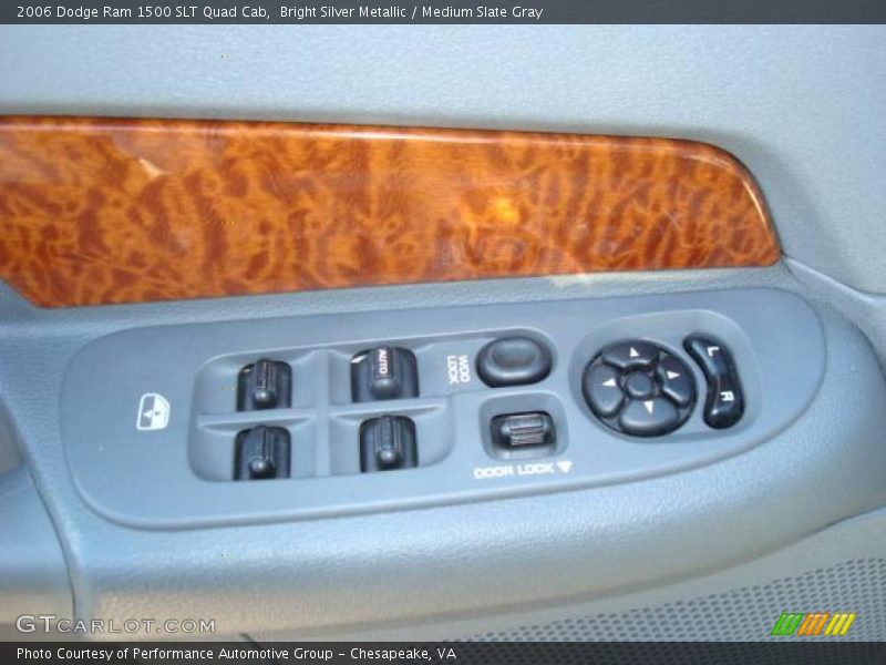 Bright Silver Metallic / Medium Slate Gray 2006 Dodge Ram 1500 SLT Quad Cab