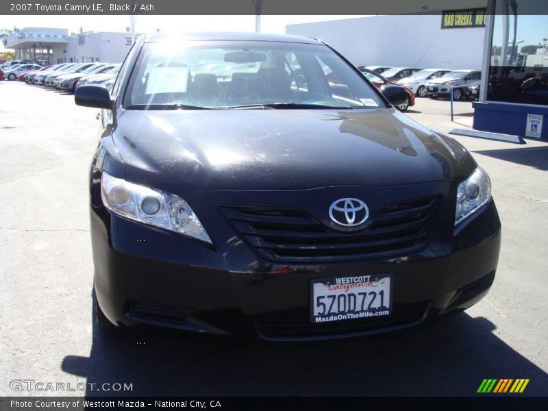 Black / Ash 2007 Toyota Camry LE