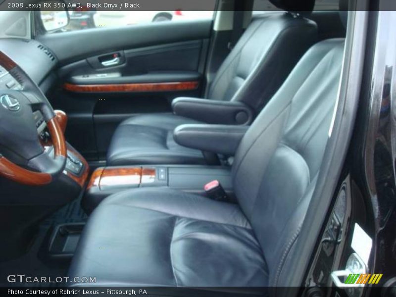 Black Onyx / Black 2008 Lexus RX 350 AWD