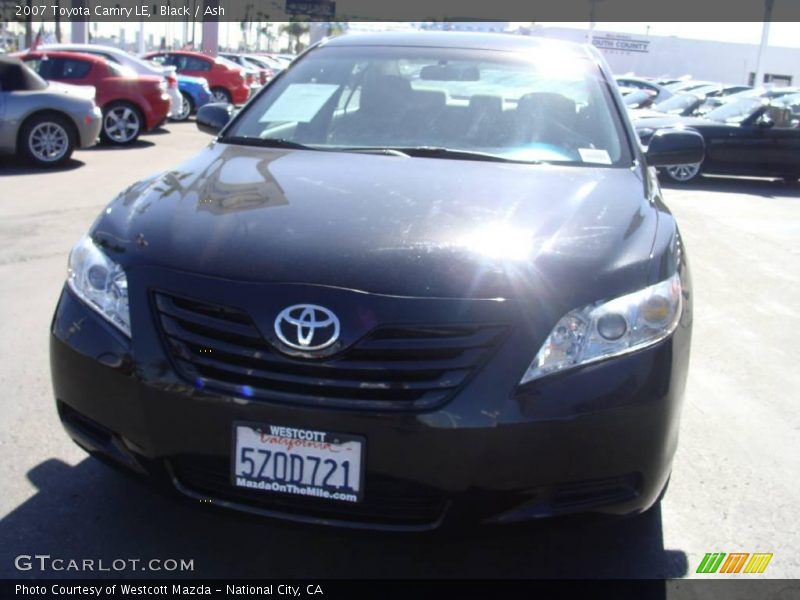 Black / Ash 2007 Toyota Camry LE