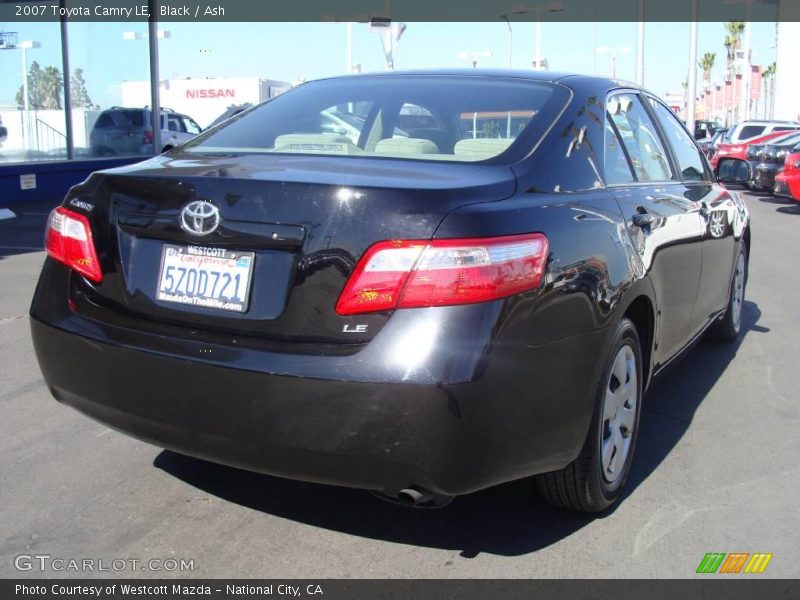Black / Ash 2007 Toyota Camry LE