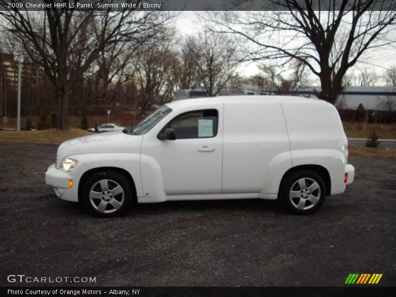 Summit White / Ebony 2009 Chevrolet HHR LS Panel