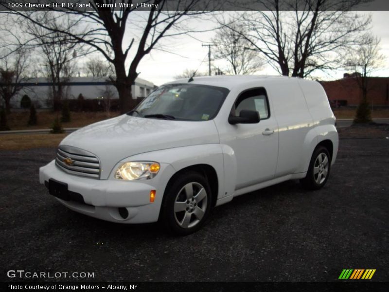 Summit White / Ebony 2009 Chevrolet HHR LS Panel