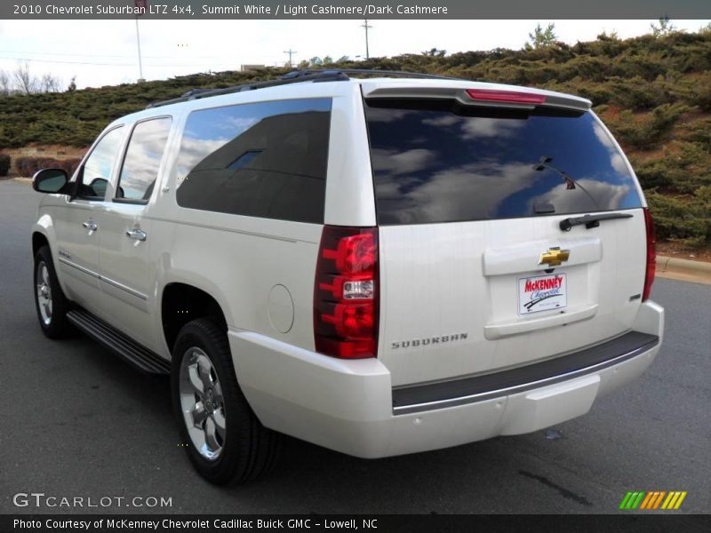 Summit White / Light Cashmere/Dark Cashmere 2010 Chevrolet Suburban LTZ 4x4