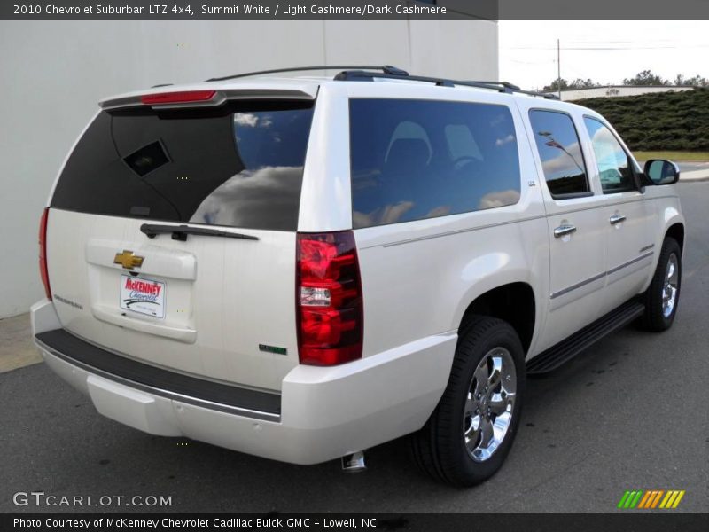 Summit White / Light Cashmere/Dark Cashmere 2010 Chevrolet Suburban LTZ 4x4