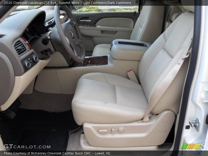 Summit White / Light Cashmere/Dark Cashmere 2010 Chevrolet Suburban LTZ 4x4