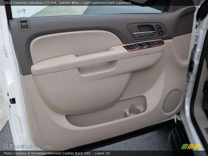 Summit White / Light Cashmere/Dark Cashmere 2010 Chevrolet Suburban LTZ 4x4