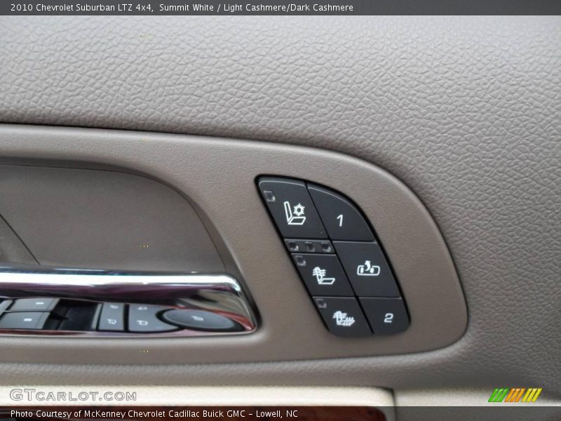 Summit White / Light Cashmere/Dark Cashmere 2010 Chevrolet Suburban LTZ 4x4