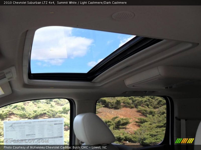 Summit White / Light Cashmere/Dark Cashmere 2010 Chevrolet Suburban LTZ 4x4