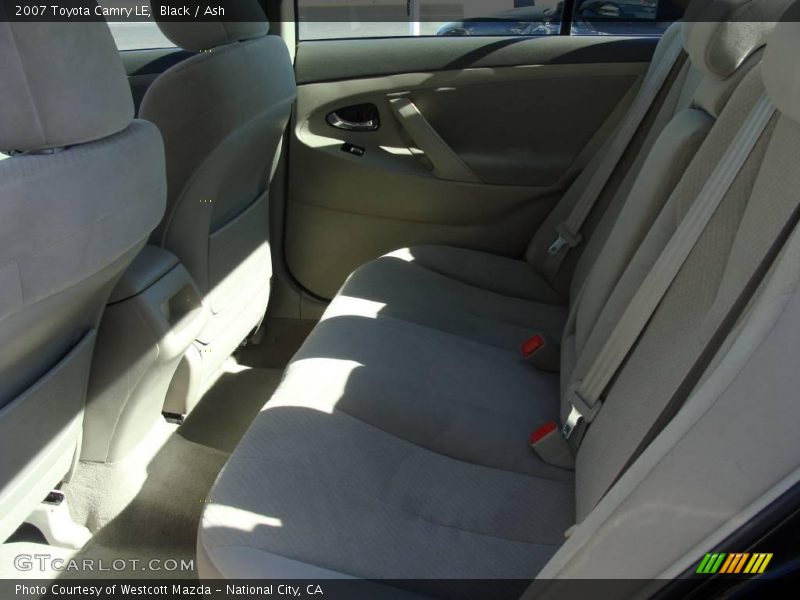Black / Ash 2007 Toyota Camry LE