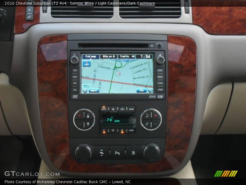 Summit White / Light Cashmere/Dark Cashmere 2010 Chevrolet Suburban LTZ 4x4