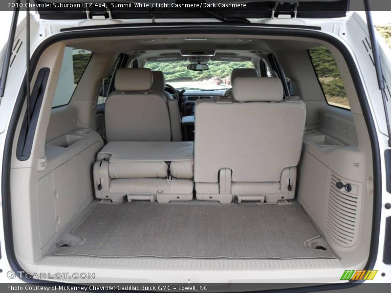 Summit White / Light Cashmere/Dark Cashmere 2010 Chevrolet Suburban LTZ 4x4