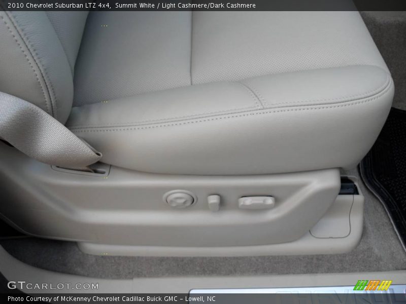 Summit White / Light Cashmere/Dark Cashmere 2010 Chevrolet Suburban LTZ 4x4