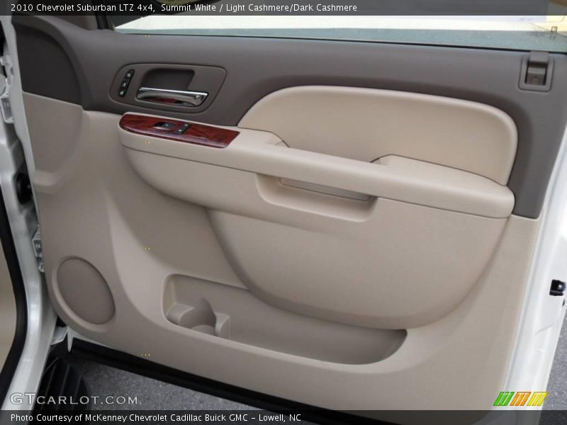 Summit White / Light Cashmere/Dark Cashmere 2010 Chevrolet Suburban LTZ 4x4