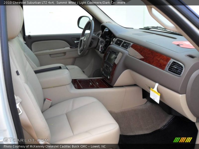 Summit White / Light Cashmere/Dark Cashmere 2010 Chevrolet Suburban LTZ 4x4