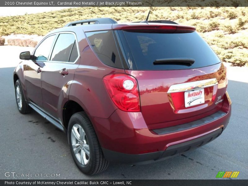 Cardinal Red Metallic / Jet Black/Light Titanium 2010 Chevrolet Equinox LT