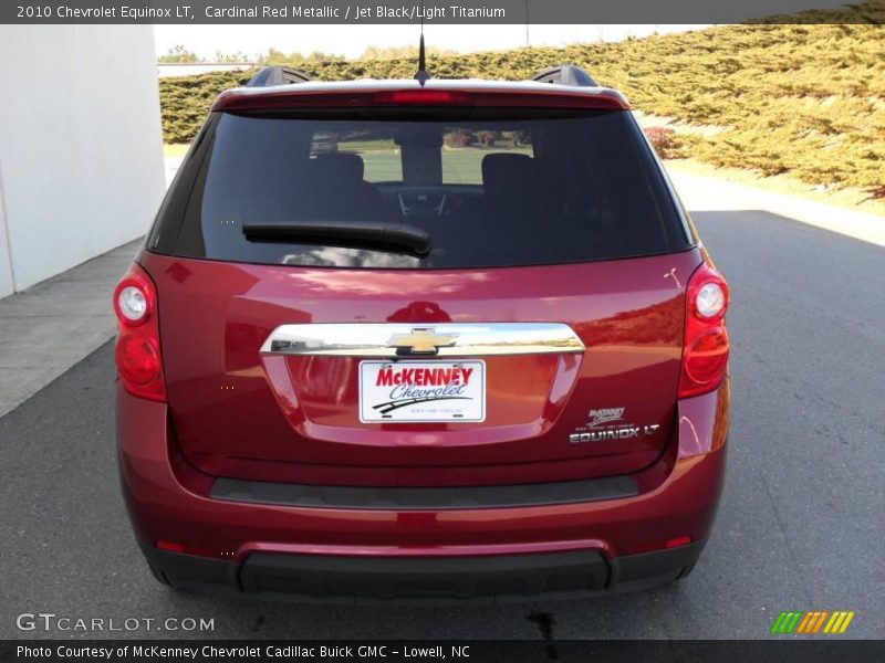 Cardinal Red Metallic / Jet Black/Light Titanium 2010 Chevrolet Equinox LT