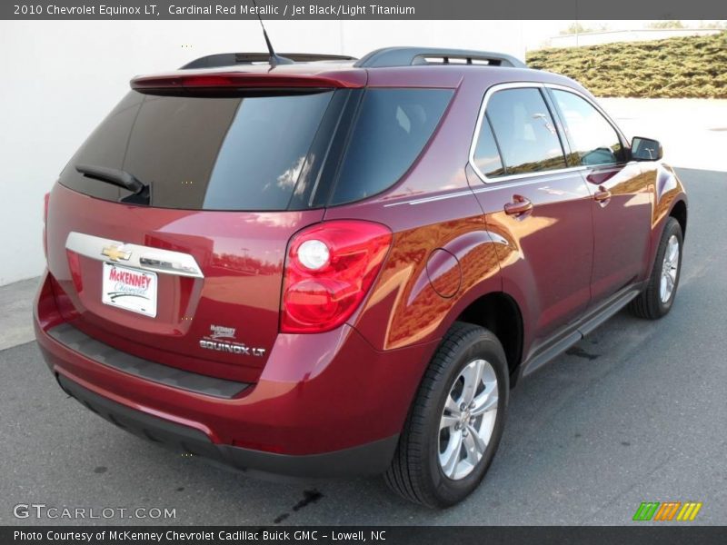 Cardinal Red Metallic / Jet Black/Light Titanium 2010 Chevrolet Equinox LT
